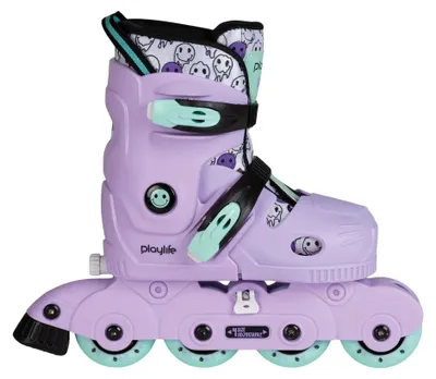 Zdjęcie produktu dla Playlife Smile łyżworolki dziewczęce fioletowe rozmiar 26-29