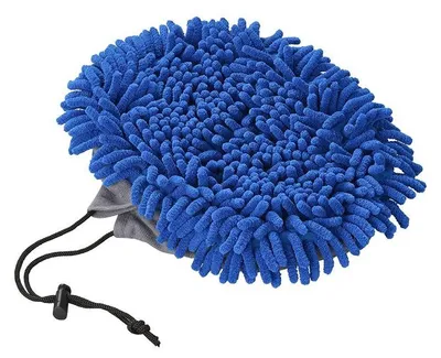 Image de Housse microfibre chenille pour brosse de lavage télescopique 150650V01/150652V01 bleu