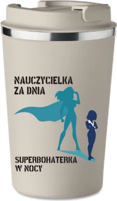 Produktbild von Premium Thermobecher zum Lehrertag Lehrerheld KT_120