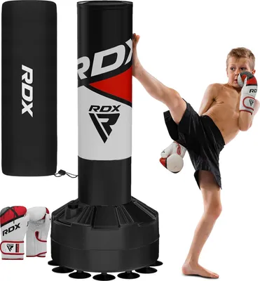 Produktbild von Standboxsack Freistehender Boxsack für Kinder von RDX, Kickboxen 4FT Kinder Boxsack