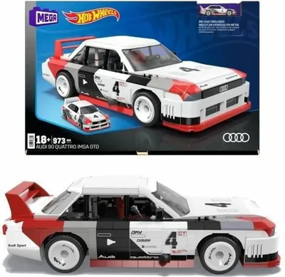Produktbild von MEGA Hot Wheels Collector Audi 90 Quattro IMSA GTO (Maßstab 1:24) - MegaBloks HRY20 - (Spielzeug / Konstruktionsspielzeug)