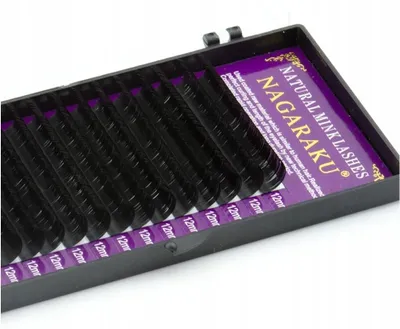 Produktbild von NAGARAKU Mink C 0.10 Wimpern 12mm 16 Streifen