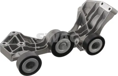Produktbild von SWAG 10 93 2148 Riemenspanner Keilrippenriemen passend für MERCEDES-BENZ A-Klasse (W168) Ø70mm Rolle