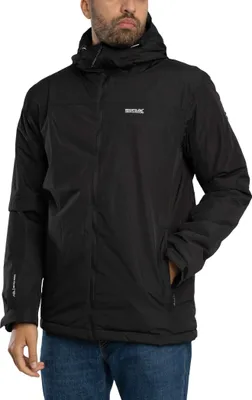 Produktbild von Regatta Wasserdichte, isolierte Thornridge-Jacke, Schwarz XXL