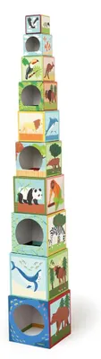 Produktbild von SCRATCH Stapelturm – Tiere der Welt