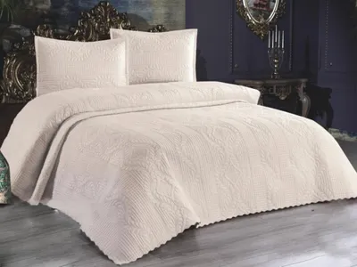 Produktbild von L'Essentiel Linge de Maison, Sena - Cappucino, Tagesdecken, Cappuccino, Baumwolle, 230 x 250 cm