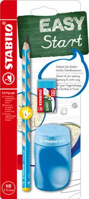 Produktbild von STABILO Schulset EASYgraph für Linkshänder blau