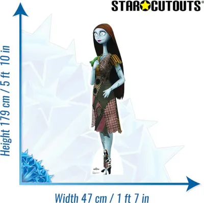 Produktbild von Nightmare Before Christmas Pappaufsteller (Stand Up) - Sally (179 cm)