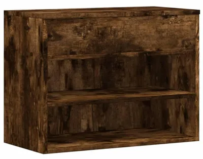 Immagine prodotto di Panca con spazio contenitore, legno impiallacciato noce, dimensioni 60x30x45 cm