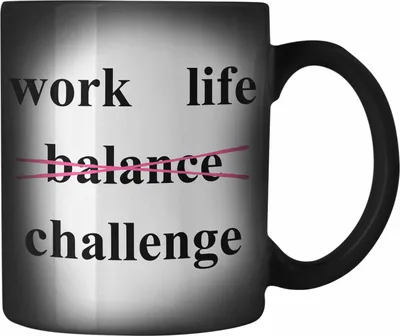 Produktbild von Trendation - Lustige Farbwechsel Zauber-Tasse mit Spruch für Frauen Männer Arbeit Büro Lustig Farbwechsel Zauber-Tassen Becher mit Sprüchen Kollegin Geschenk Sarkasmus Challenge (Schwarz)
