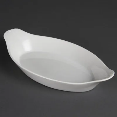 Image de Plats à gratin ovales Olympia Whiteware, blancs, 29 x 16,6 cm (6 pièces)
