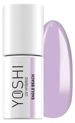 Obrázok produktu pre Yoshi Hybridný lak na nechty Svetlo levanduľovo fialový – Profesionálny trvalý lak na nechty 6 ml – UV lak na nechty s praktickým štetcom – Summer Vibes