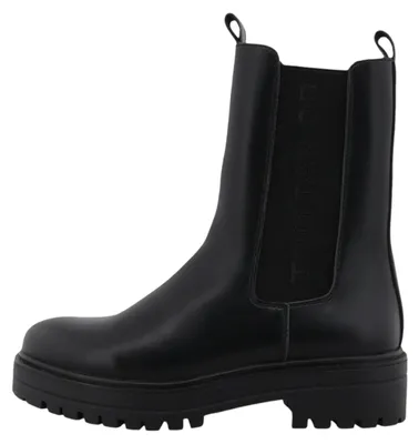 Imagen del producto de Zapatos de mujer de la marca Tom Tailor, tipo bota, con cremallera, color negro, para uso casual