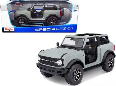 Immagine prodotto di Ford Bronco Badlands (senza porte) 2021 - 1:18 - Maisto