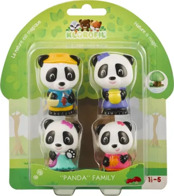 Image de La famille des pandas - Set de figurines de jeu de rôle