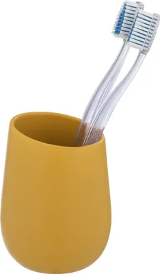 Image de Gobelet pour brosse à dents Badi jaune