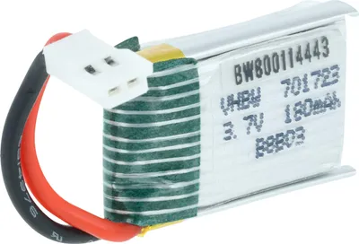Produktbild von vhbw Akku kompatibel mit Wltoys V933 RC Helicopter Modellbau (180mAh, 3,7V, Li-Ion)