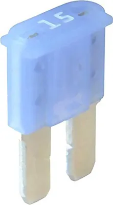 Image de Fusible plat "Micro2 L 15 A, bleu" HERTH+BUSS