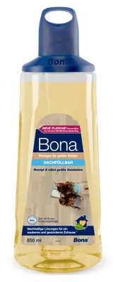 Produktbild von Bona Reiniger für geölte Böden Kartusche 850 ml für Bona Premium Spray Mop, reinigt und nährt das Holz