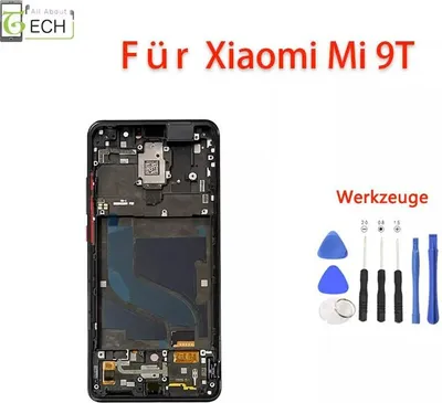 Produktbild von Für Xiaomi Mi 9T / 9T Pro Display LCD (OLED) mit Rahmen Touchscreen