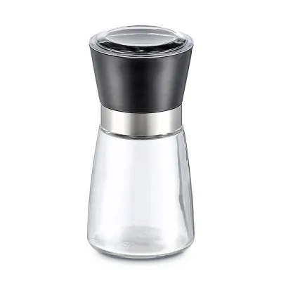 Produktbild von Zeller Pfeffermühle, klein, Glas, sort. Ø6,5x13,6