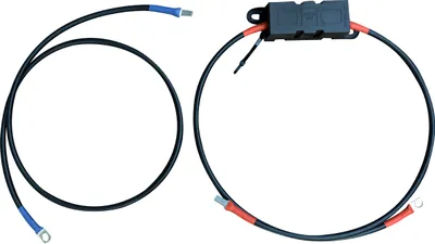 Produktbild von enjoy solar® Batterieanschlusskabel 1 m, 25 mm², mit Hochlast-Sicherungshalter, für Laderegler zur Batterie, 0% MwSt.