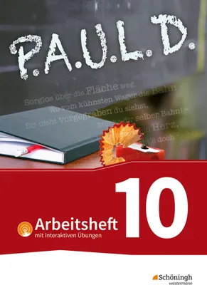 Produktbild von P.A.U.L. D. (Paul) 10. Arbeitsheft mit interaktiven Übungen. Für Gymnasien und Gesamtschulen - Bisherige Ausgabe