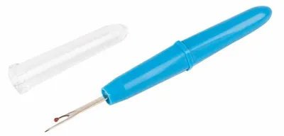 Immagine prodotto di Bohin Nahttrenner, grande, 1 pezzo, colore blu, design ergonomico per lavori di cucito