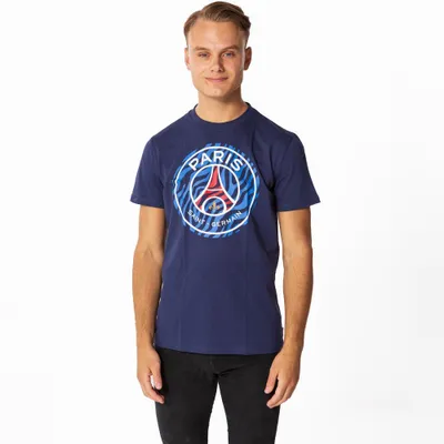 Obrázek produktu pro PSG tričko s velkým logem pro muže – velikosti S až XXL – tričko pro muže – Paris Saint-Germain