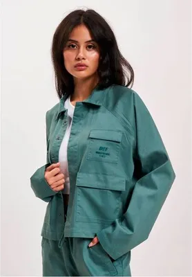 Produktbild von DEF - Damen Worky Jacke - GREEN - L