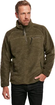 Produktbild von Brandit Teddy Fleecepullover Größe 4XL Farbe Oliv