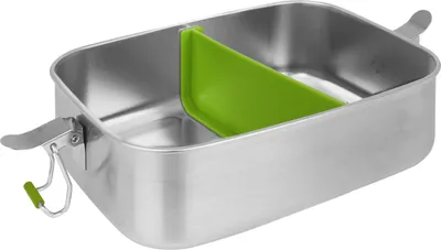 Produktbild von Lunchbox Edelstahl 20 x 14,5 x 6 cm
