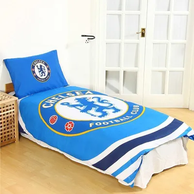 Obrázok produktu pre Chelsea FC - Pulse - Súprava posteľnej bielizne BS4147 (jednolôžko) (modrá)