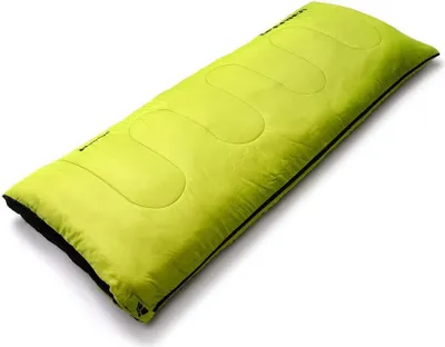 Produktbild von meteor Dreamer Schlafsack, Deckenschlafsack 190 x 75 cm, Koppelbar - R ,schwarz / grün