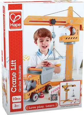 Produktbild von Hape Playscapes Großer Baukran, E3011