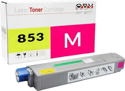 Produktbild von Kompatibler Toner für MC853dn MC873dn ersetzt OKI 45862838 Magenta - ca. 7300 Seiten