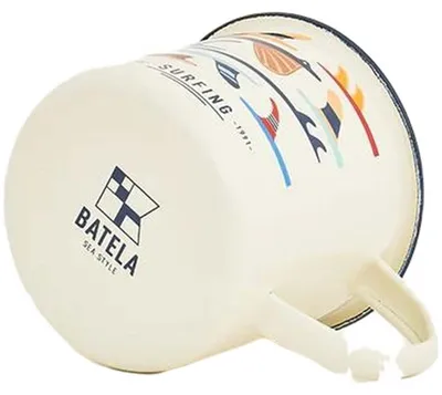 Produktbild von Emaille-Tasse Surfen 8x8 - Batela
