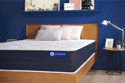 Produktbild von Actiflex sleep matratze 70x190cm, Taschenfederkern und Memory-Schaum, Härtegrad 2, Höhe :22 cm, 5 Komfortzonen