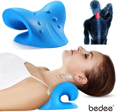 Produktbild von Nackenstrecker, Neck Pain Relief, Nackenstütze zur Nackenentspannung, Halswirbelsäule strecken