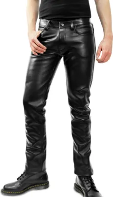 Produktbild von Bockle® Bockle® 7 BoB Pants Herren Lederhose Lederjeans Echtleder Premium, W33/L34