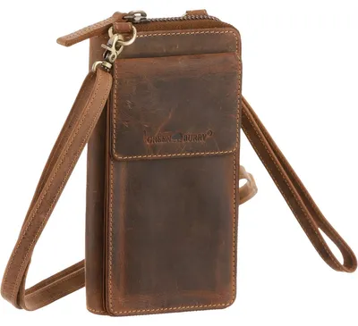 Zdjęcie produktu dla Greenburry Vintage Mobil/Börse/Bag RFID Leder