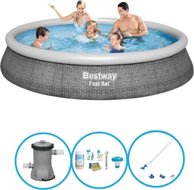 Produktbild von Bestway Pool Fast Set - 396x84 cm - Poolset