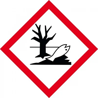 Produktbild von Dreifke® Aufkleber I Gefahrensymbol Umwelt GHS 09, Folie, selbstklebend, 18x1...