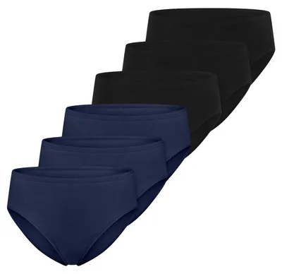 Produktbild von Schiesser 6er Pack Essentials Baumwolle Slip Optimale Passform, Angenehm auf der Haut, Weiche und schmale Abschlüsse