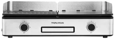 Obrázok produktu pre Elektrický gril Morphy Richards MGS1002, 2400 W, strieborná
