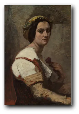Immagine prodotto di Stampa artistica "Sibylle" di Camille Corot – 40 x 60 cm – non incorniciata