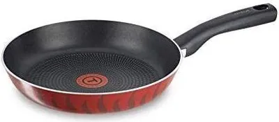 Produktbild von Tefal C5480882 Tempo Bratpfanne, Aluminium, 32 cm, Rot