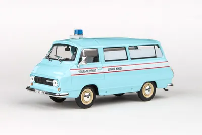 Obrázok produktu pre Škoda 1203 (1974) - Verejná bezpečnosť (dopravné nehody) ABREX 1:43