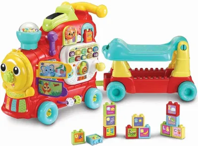 Produktbild von VTech Maxi Train ABC Baby Walker, Lauflernwagen, Kinderwagen und Buggy - Kleinkind +1 Jahr - ESP Version (3480-547822) VTECH