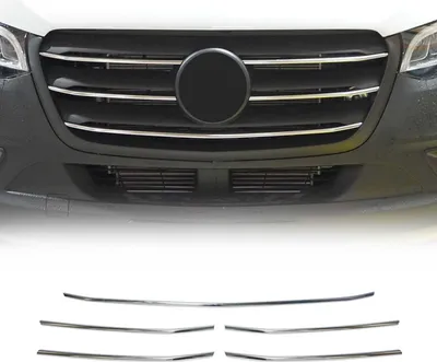 Produktbild von OMAC Kühlergrill-Zierleisten Kühlergrill-Leisten K-4745081 Vorne 980mm 80mm 70mm